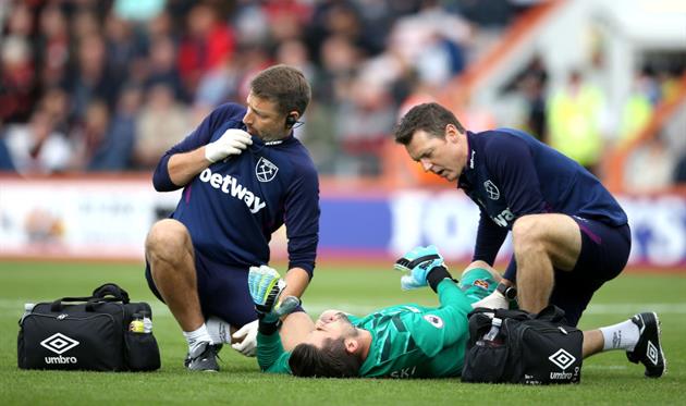 Фабиански получил травму, Getty Images