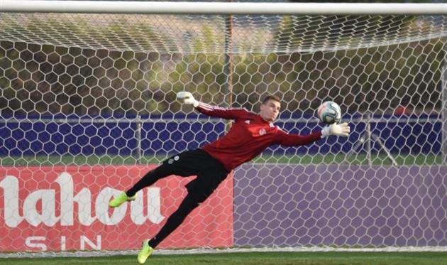 Андрей Лунин, фото ФК Вальядолид