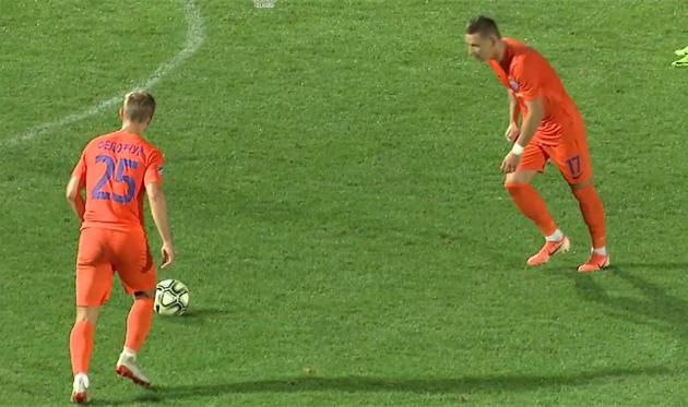 ГОРБУНОВ НАНОСИТ РЕШАЮЩИЙ УДАР, ФОТО: СКРИНШОТ