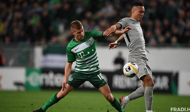 Ференцварош - Лудогорец, fradi.hu