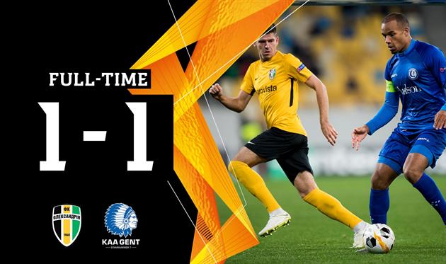 Александрия - Гент, twitter.com/KAAGent 