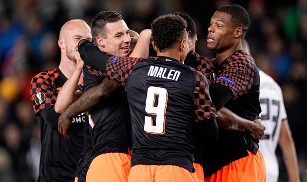 Русенборг - ПСВ, twitter.com/PSV 