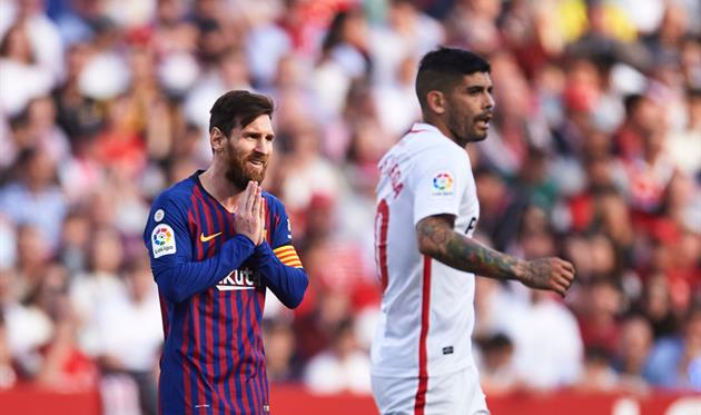 Месси и Банега, getty images