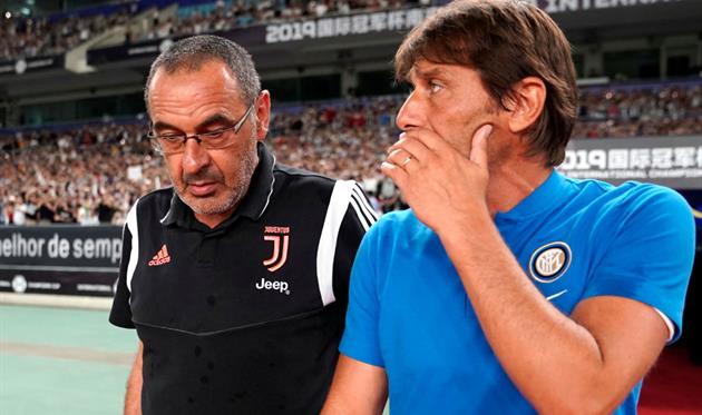 Маурицио Сарри и Антонио Конте, getty images