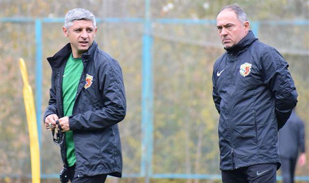 Виталий Косовский (справа), фото ФК Ворскла