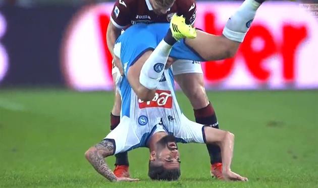 Хисай получил серьезную травму в матче против Торино после ужасного падения