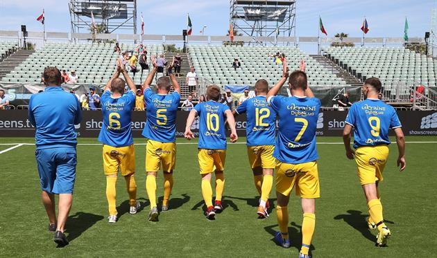 Украинцы уступили венграм, фото Федерации мини-футбола Украины