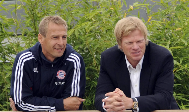Юрген Клинсманн и Оливер Кан, фото ФК Бавария