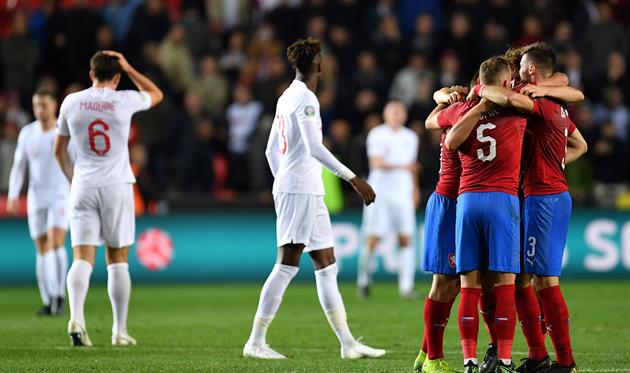 Чехия празднует победу, Getty Images