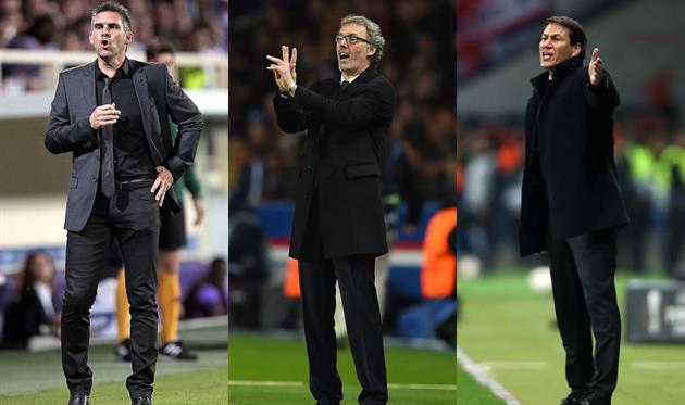 Жослен Гурвеннек, Лоран Блан и Руди Гарсия, фото Getty Images