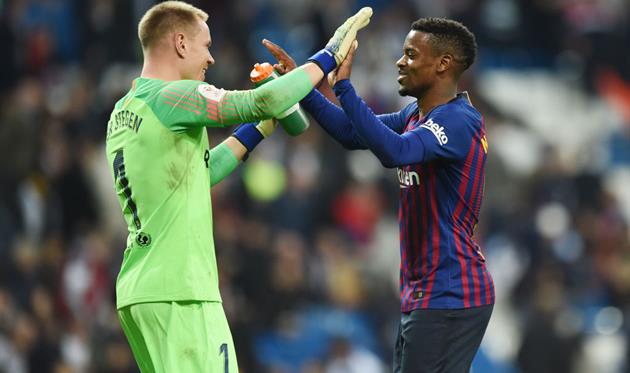 Марк-Андре Тер Штеген и Нельсон Семеду, Getty Images