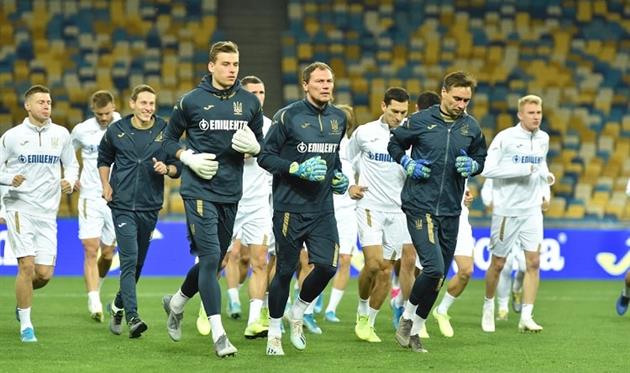 Сборная Украины, фото УАФ