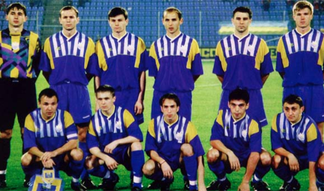 Сборная Украины 1996 года, фото из открытых источников