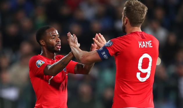 Рахим Стерлинг и Харри Кейн, Getty Images