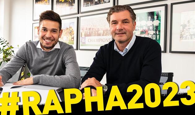 Рафаэль Геррейру и Михаэль Цорк, photo Borussia Dortmund