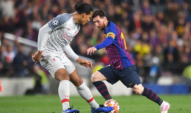 Вирджил ван Дейк и Лионель Месси, getty images