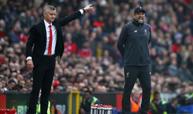 Оле-Гуннар Солскьяер и Юрген Клопп, Getty Images