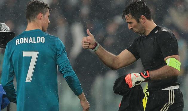 Криштиану Роналду и Джанлуиджи Буффон, Getty Images