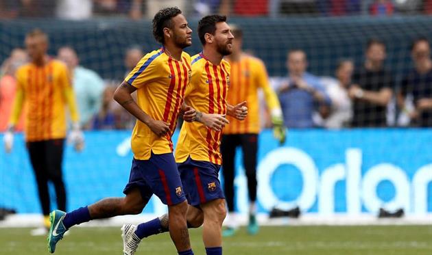 Неймар и Лионель Месси, Getty Images