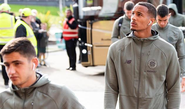 Марьян Швед с партнерами прибыл на стадион, фото ФК Селтик