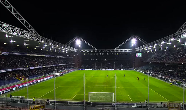 Стадион Луиджи Феррарис готов к матчу