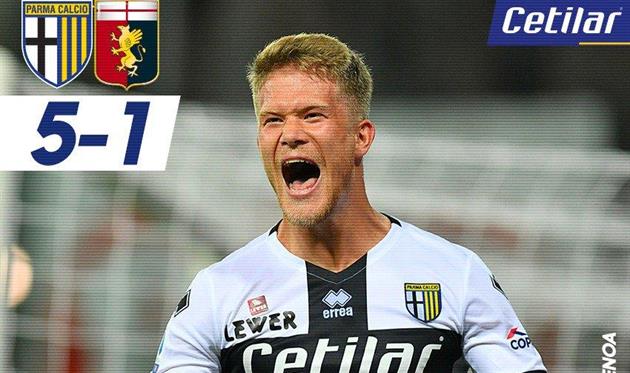 Андреас Корнелиус, фото ФК Парма