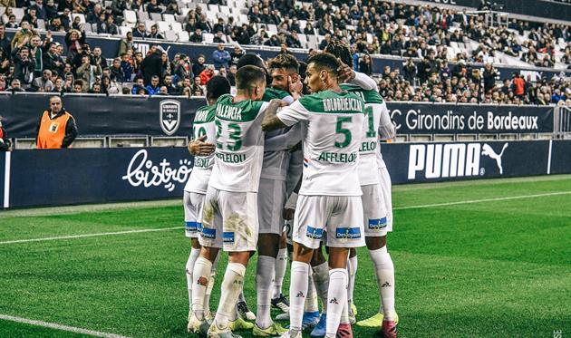 Игроки Сент-Этьенна, twitter.com/ASSEofficiel 