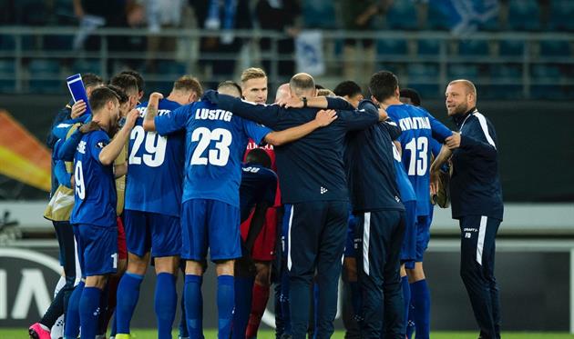 Игроки Гента, twitter.com/KAAGent 