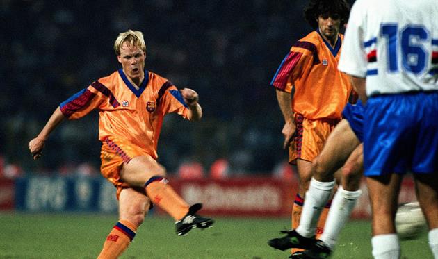 Рональд Куман принес первый трофей Лиги чемпионов Барселоне, FC Barcelona