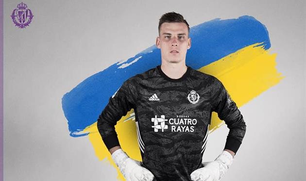 Андрей Лунин, photo FC Valladolid