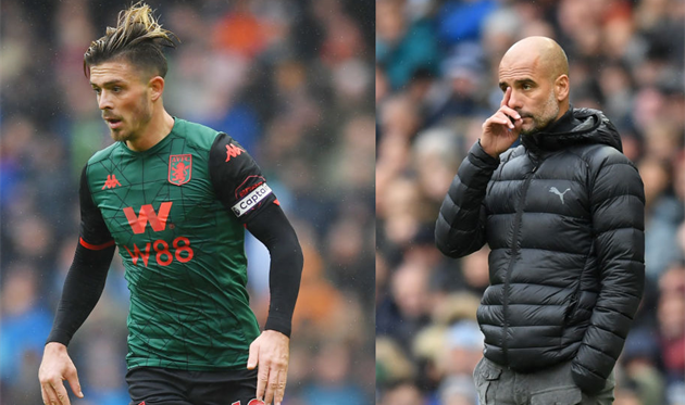 Джек Грилиш и Пеп Гвардиола, Football.ua/Getty Images