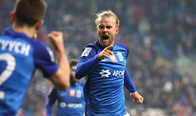 Кристиан Гюткьяер, photo FC Lech Poznan