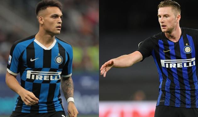 Лаутаро Мартинес и Милан Шкриниар, Getty Images