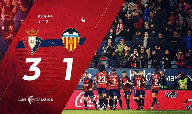 Осасуна – Валенсия, twitter.com/CAOsasuna