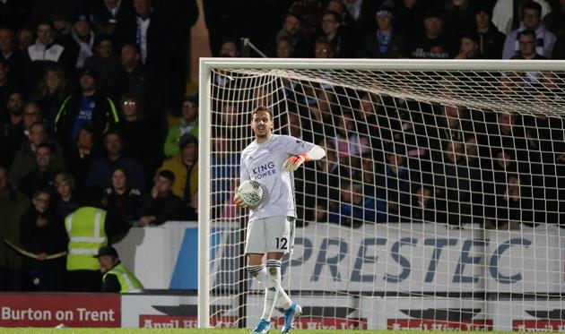 Голкипер Лестера, twitter.com/LCFC 