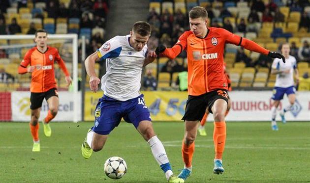 Динамо — Шахтер, фото ФК Динамо Киев