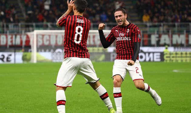 Игроки Милана, getty images