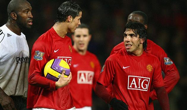 Роналду и Тевес, getty images