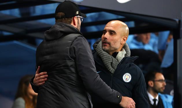 ГВАРДИОЛА И КЛОПП, ФОТО GETTY IMAGES