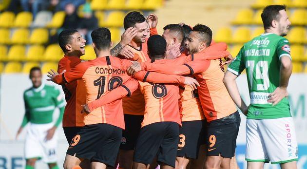 Шахтер — Карпаты, фото ФК Шахтер Донецк