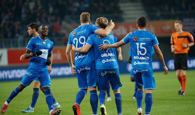 Гент поздравляет Безуса, kaagent.be