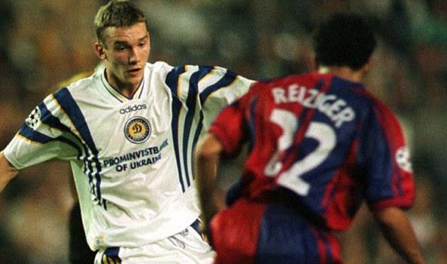 Андрей Шевченко на Камп Ноу, Reuters