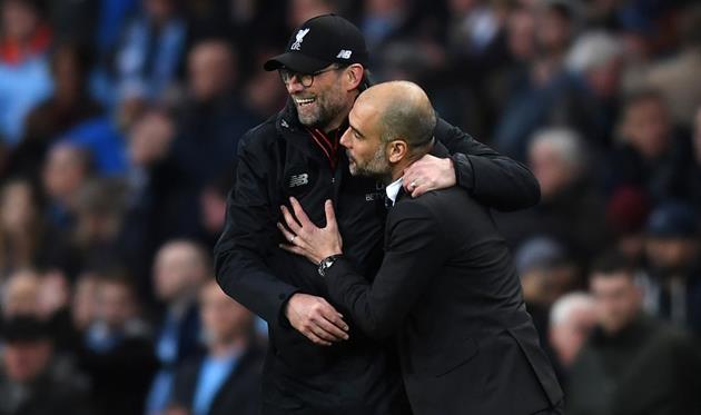 Юрген Клопп и Пеп Гвардиола, Getty Images