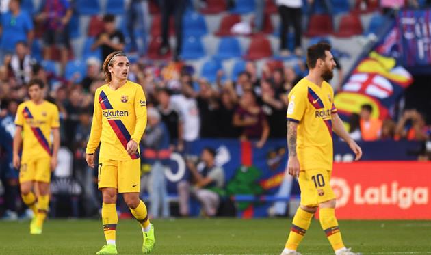 Антуан Гризманн и Лионель Месси, Getty Images