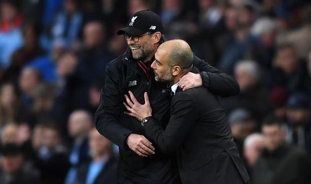 Юрген Клопп и Хосеп Гвардиола, Getty Images