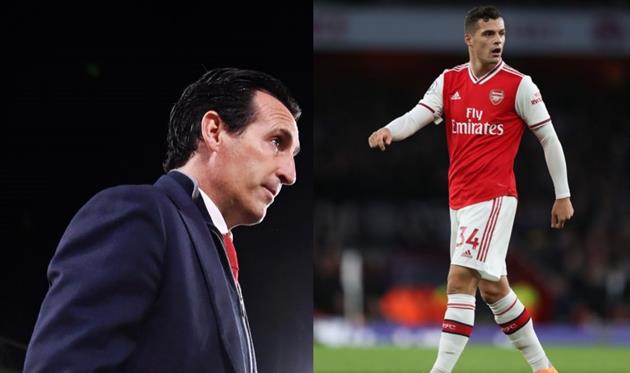 Унаи Эмери и Гранит Джака, Feootball.ua/Getty Images