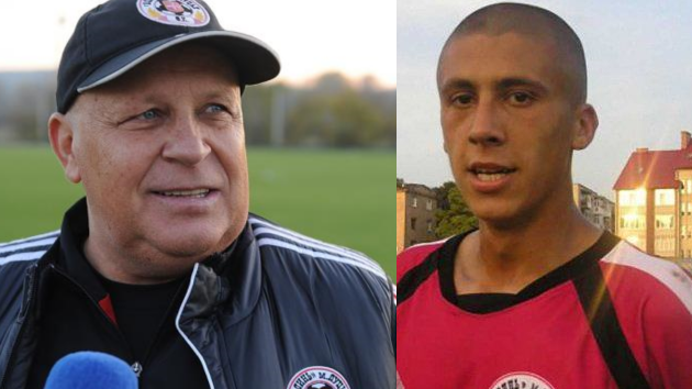 Виталий Кварцяный и Евгений Хачериди во время выступлений за ФК Волынь