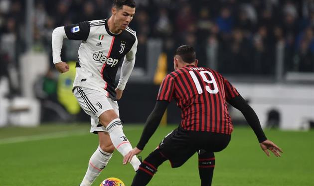 Криштиану Роналду против Тео Эрнандеса, Getty Images