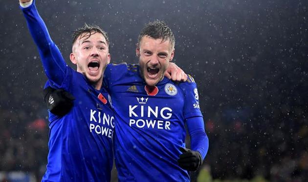 Джейми Варди (справа), getty images