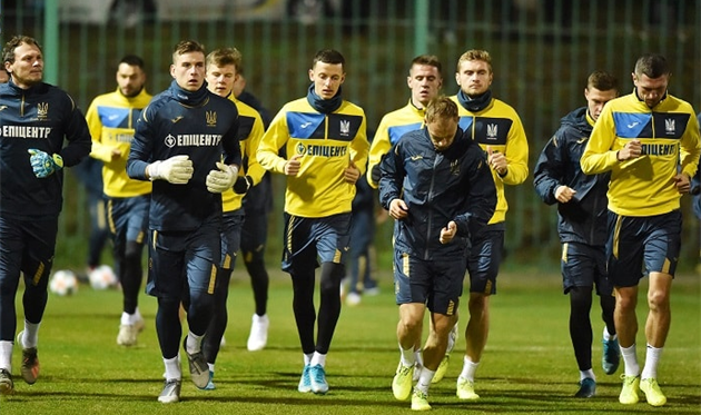 Украина готовится к матчу с Эстонией, фото: УАФ